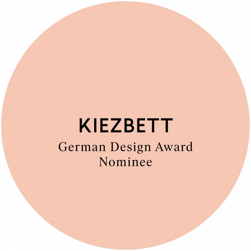 KIEZBETT nominated for German Design Award 2017